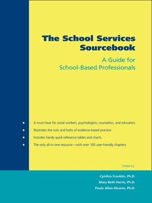cover image of The School Services Sourcebook